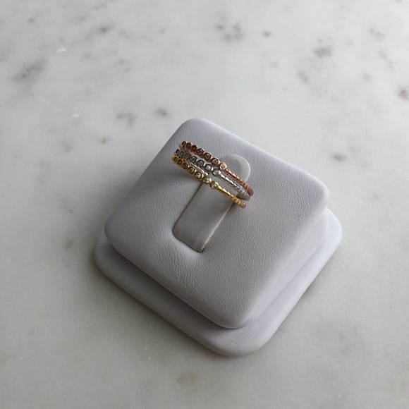 Sterling 3 Piece Ring Set - Picture 12 of 16